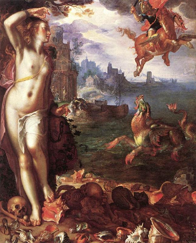 WTEWAEL, Joachim Perseus and Andromeda wet oil painting image